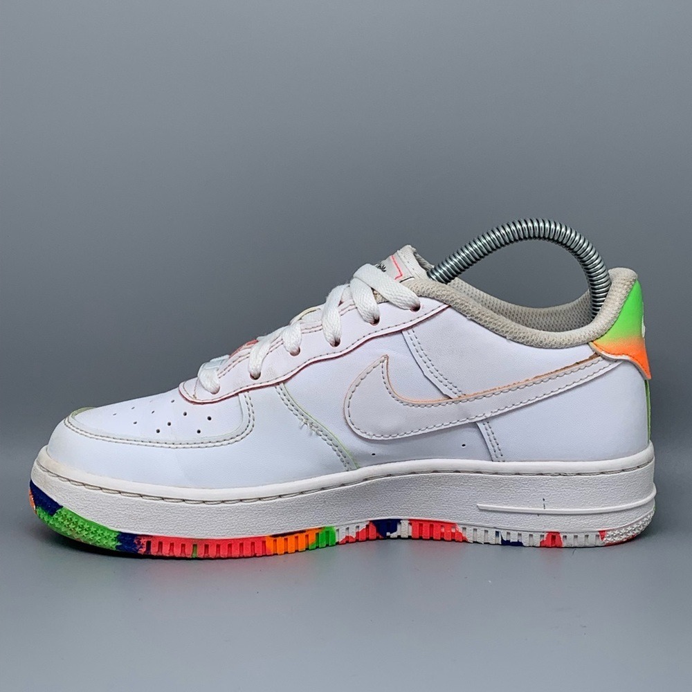 Nike Air Force 1 Low‎ LV8 GS Doodle White Multi Color Shoes  DV1366-111 Mens 5Y - Picture 6 of 10